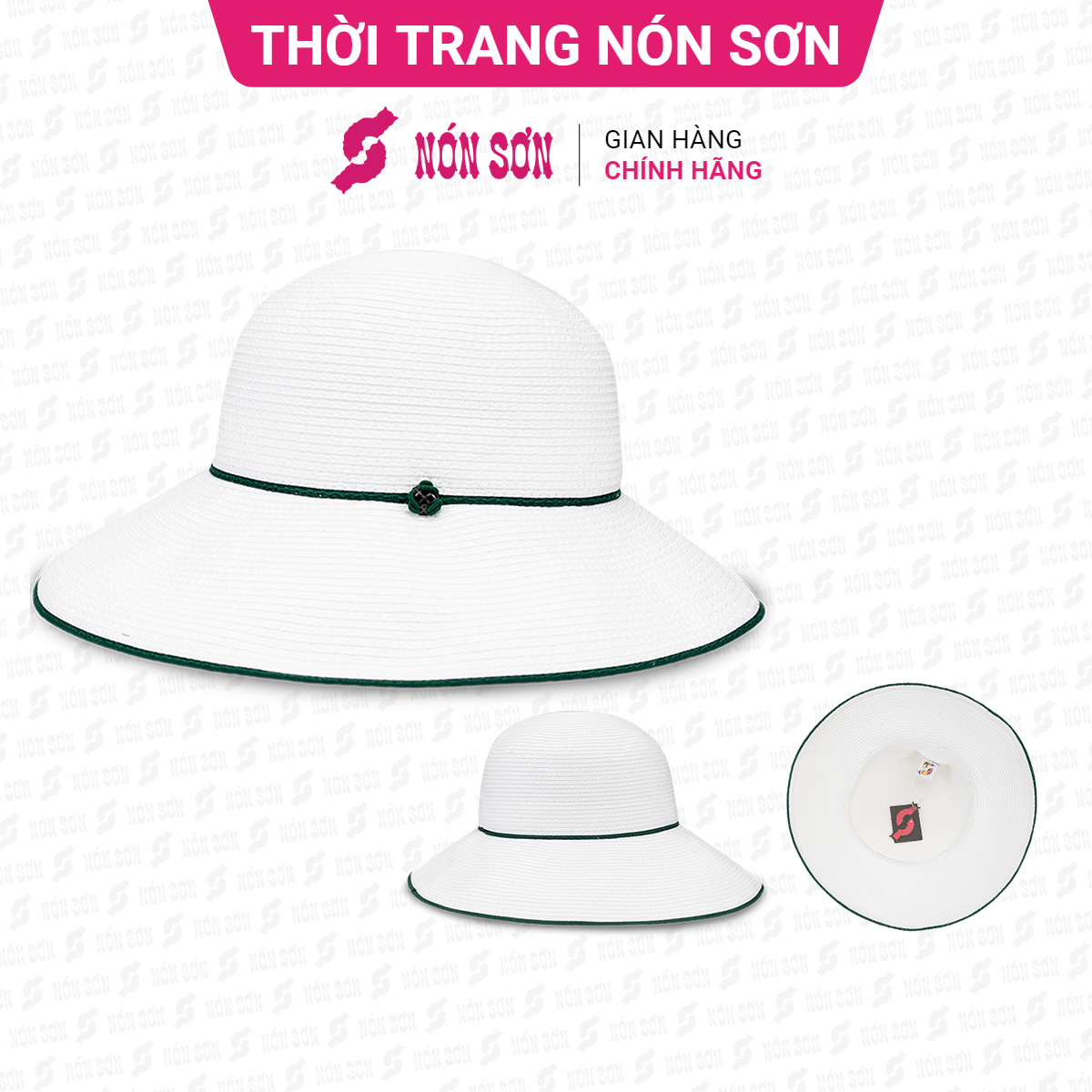 Mũ vành thời trang nón sơn chính hãng xh001-85-tr4