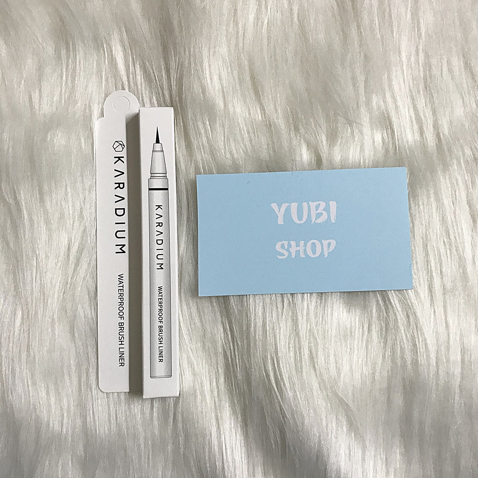 Kẻ mắt karadium hàng auth - hàn quốc - bút dạ kẻ mắt không lem karadium vỏ trắng - yubi shop
