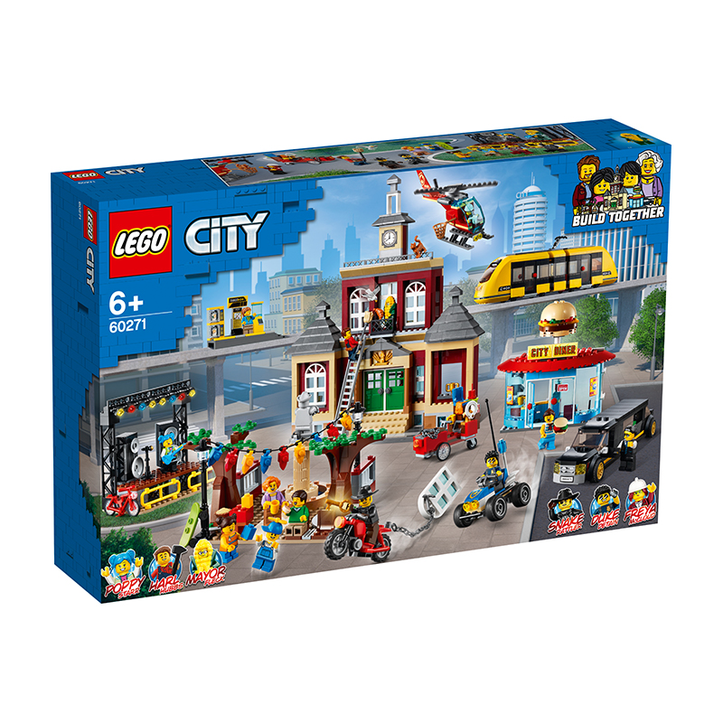 Đồ Chơi LEGO City 60200  Trung Tâm Thành Phố Lớn LEGO Capital City