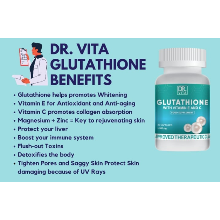dr vita glutathione benefits IV Therapy Dr. Vita Glutathione (with Vitamin