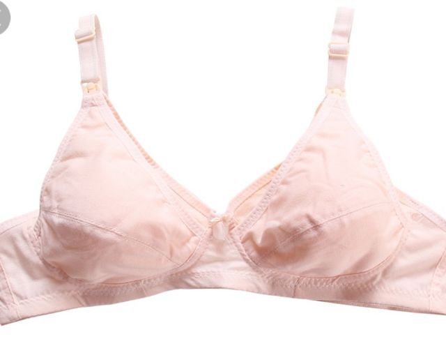 Áo ngực cho con bú, không đệm lót - Áo lót bầu mặc thoải mái sau sinh và cho cn bú tiện lợi size 36-42