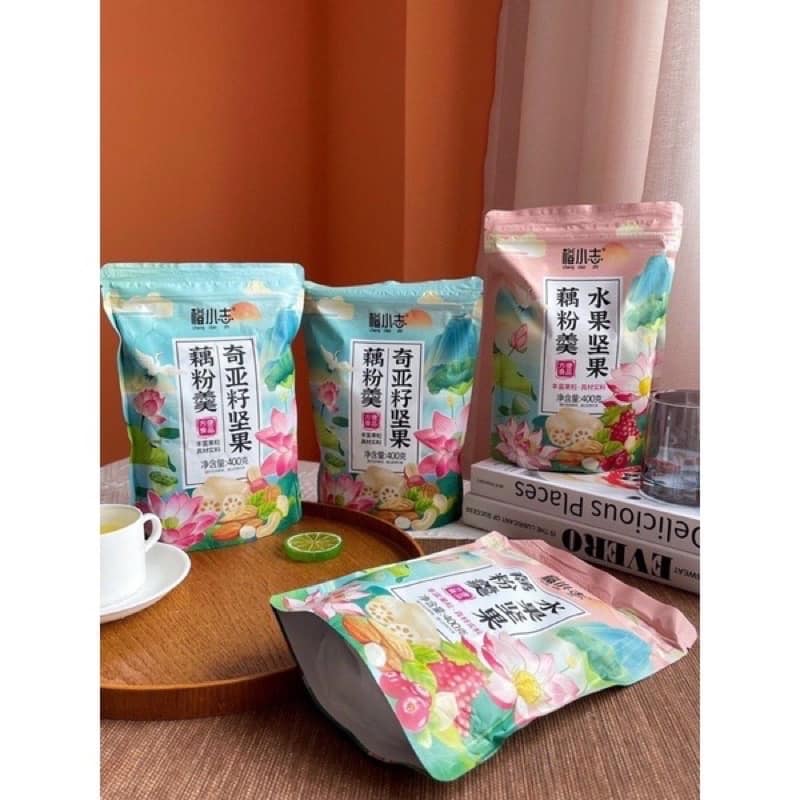 Bột củ sen mix hạt dinh dưỡng - túi 400g