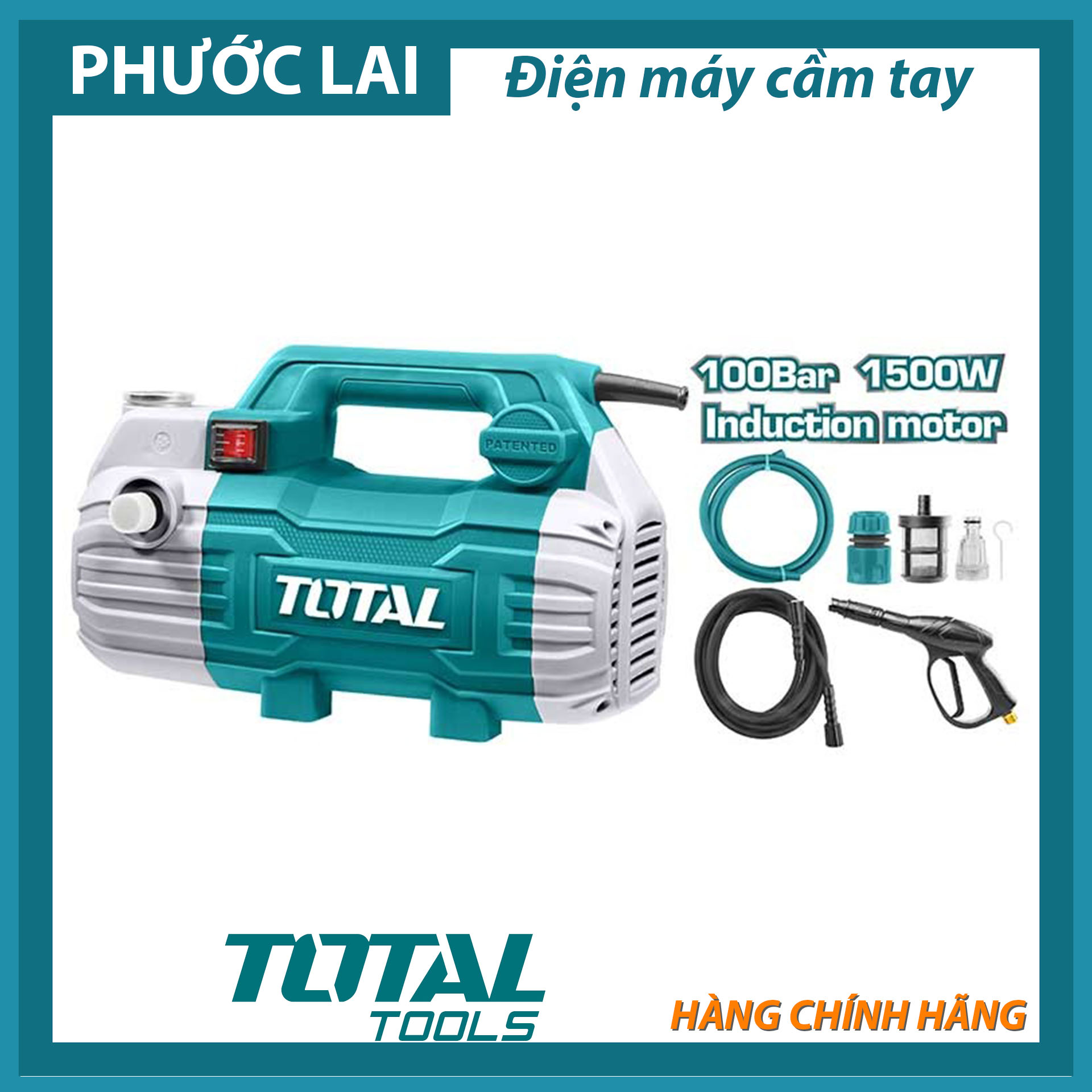 Máy rửa xe (Chính Hãng) Total TGT11236