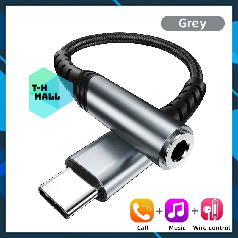 Đầu chuyển type c usb c sang cổng âm thanh audio aux 3.5mm