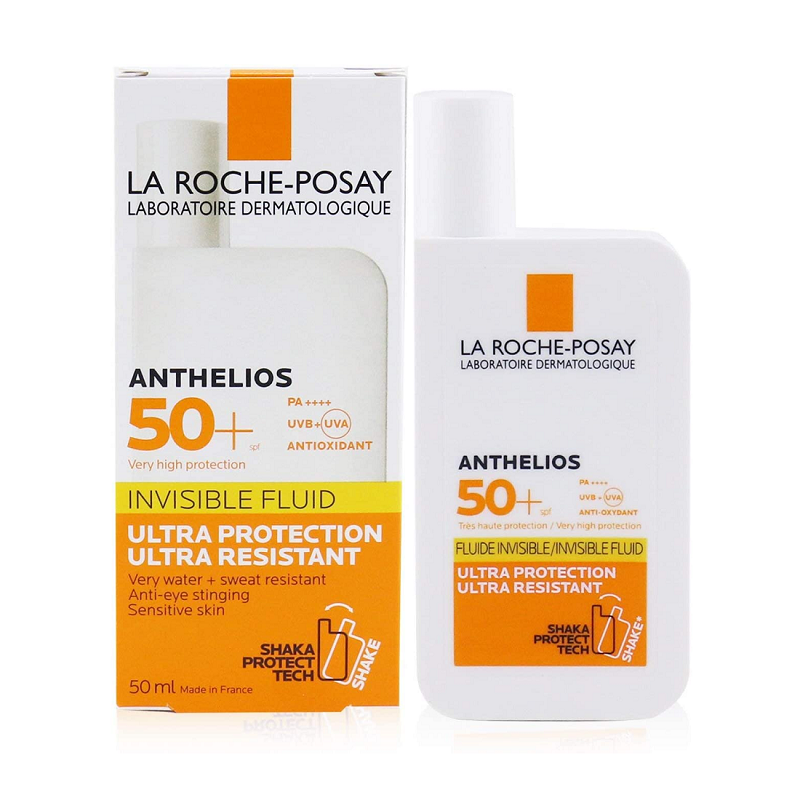 Kem chống nắng dạng sữa La Roche-Posay Anthelios Fluide Invisible SPF 50+  50ml | Lazada.vn