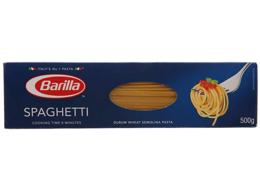 Mỳ ý spagetti số 5 hiệu barilla- 500gr