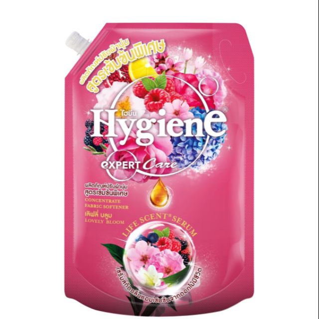 [HCM]Nước Xà Vải Đậm Đặc Hygiene 1300ml [Màu Hồng] Thái Lan