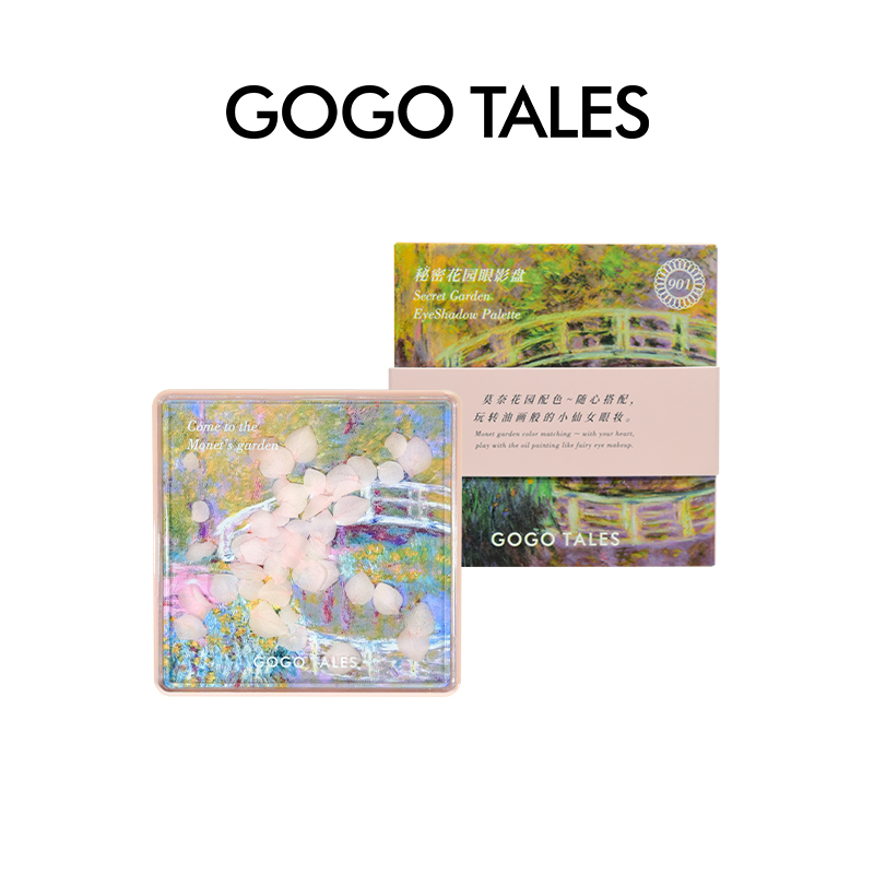 Bảng phấn mắt GOGO TALES 9 màu Monet Garden GT289 - Phấn mắt nội địa trung