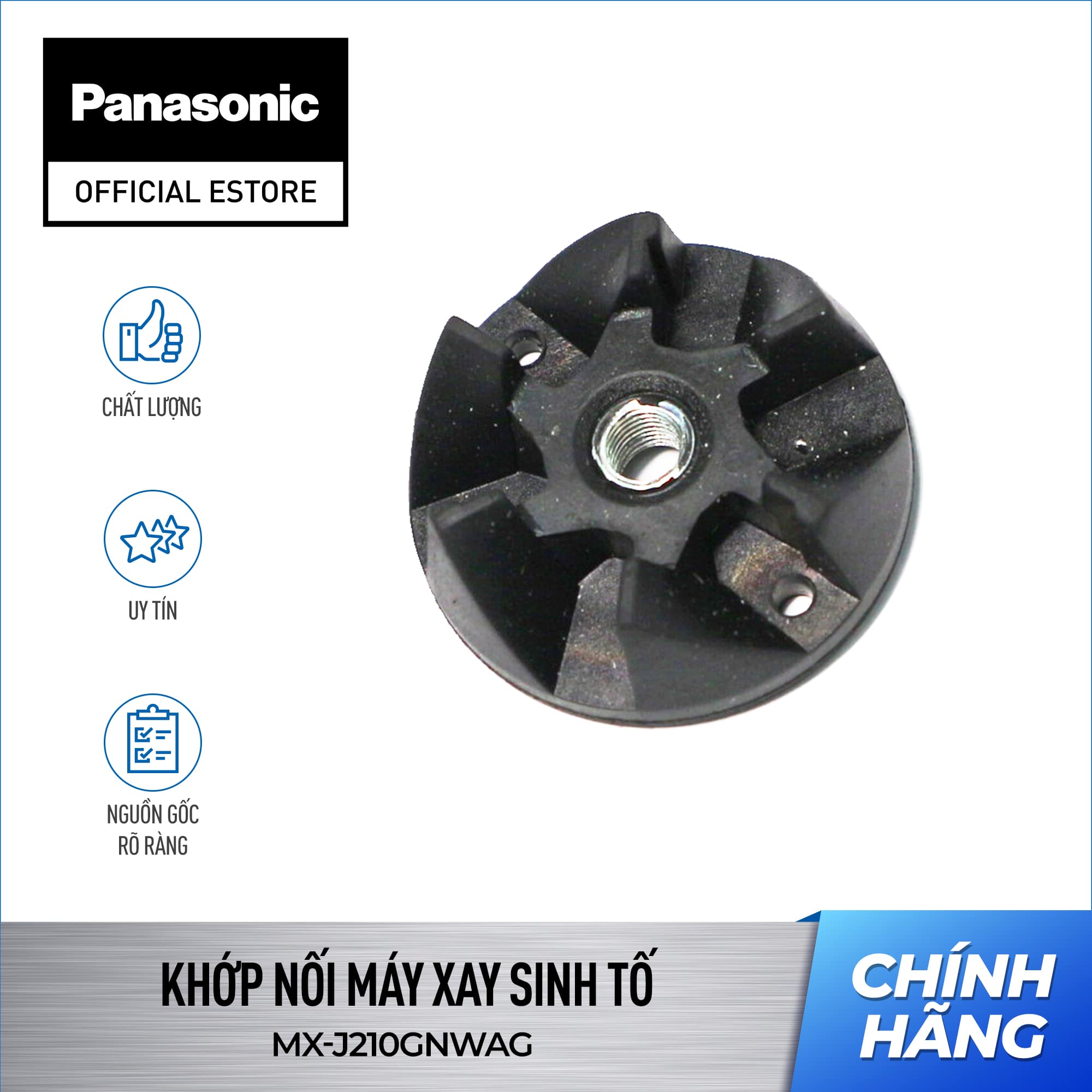 Khớp nối Máy xay sinh tố Panasonic MX-J210GN| MX-151SG1WRA - Khớp nối máy xay Panasonic
