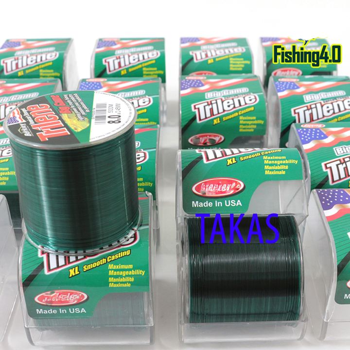 Dây Cước Câu Cá Siêu Bền Cao Cấp TRILENE 500 Mét, Nhập Khẩu USA