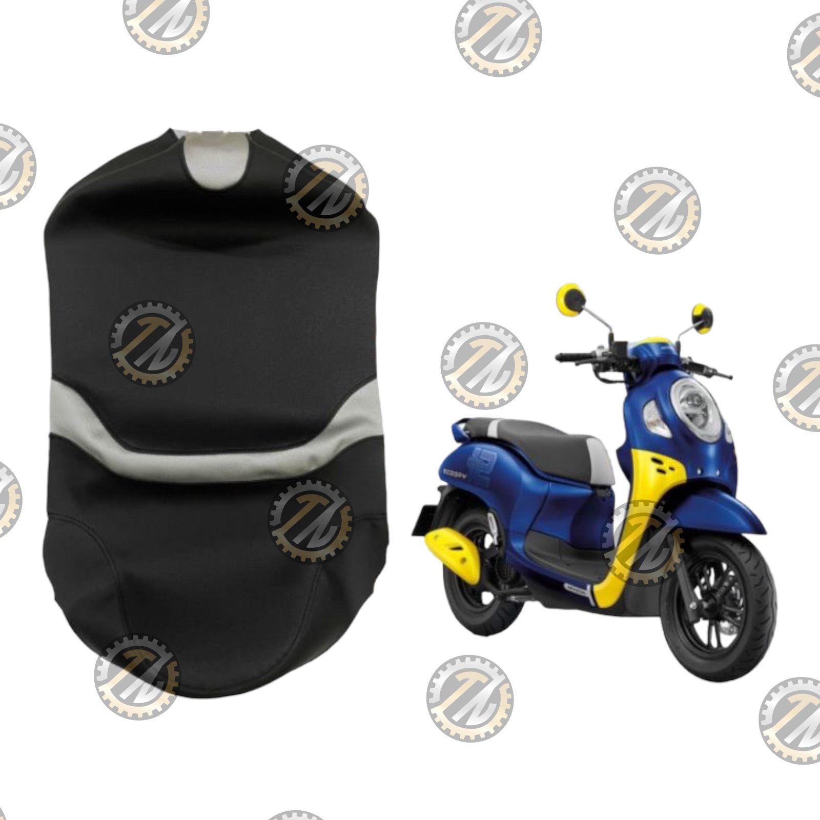Da yên xe Scoopy đời mới 2021 - nay hàng Thái