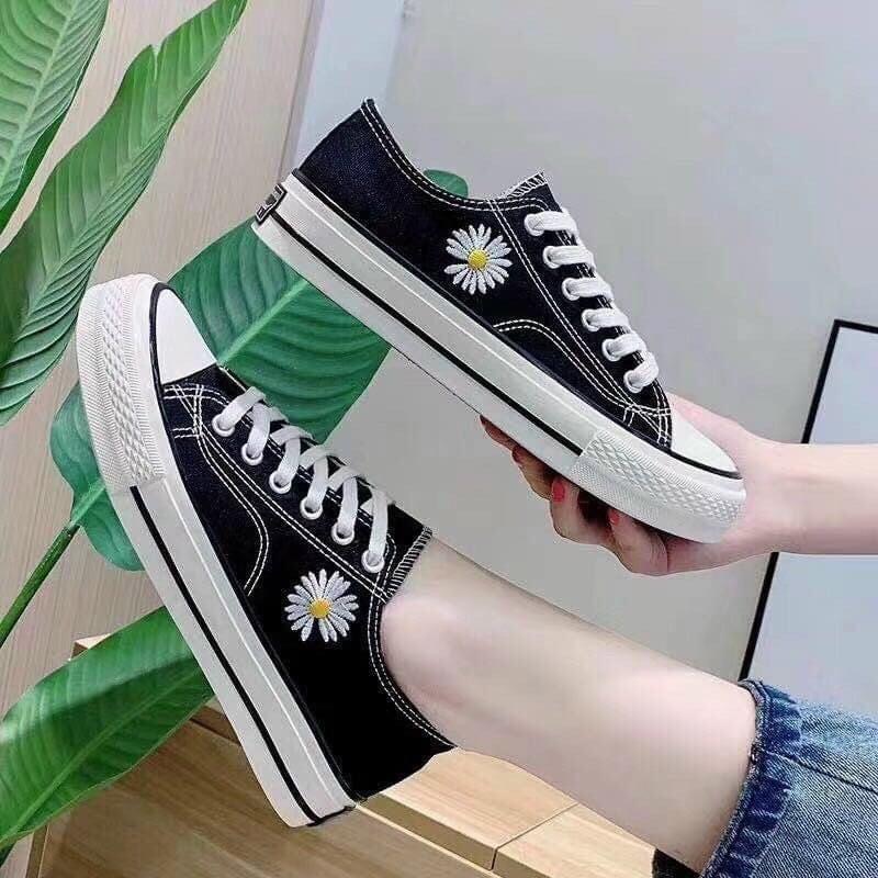 Giày sneaker vải lười - giày nữ thời trang giá rẻ