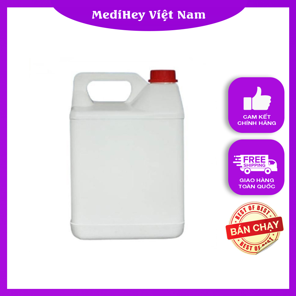 Cồn y tế 90 độ, 70 độ - sát khuẩn, sát trùng - can 5 lít
