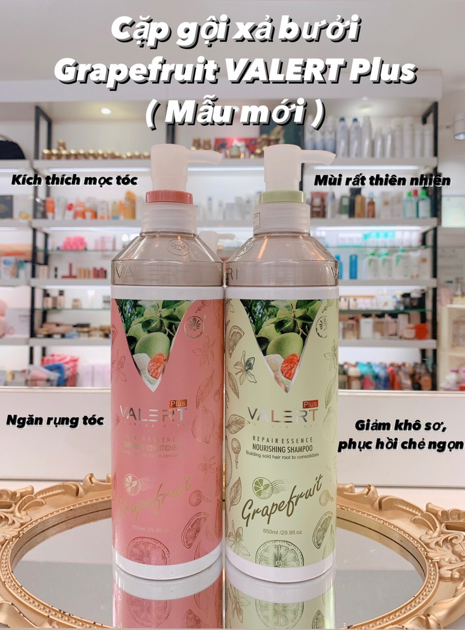 [TEM CHÍNH HÃNG] DẦU GỘI XẢ BƯỞI GRAPEFRUIT 850ML MẪU MỚI GIÚP MỌC TÓC VÀ NGĂN NGỪA GÃY RỤNG