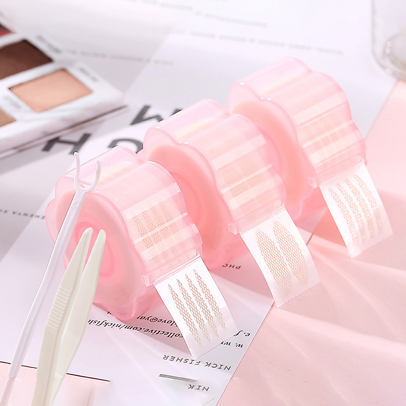 M'AYCREATE - Combo 360 lưới kích mí Magic Lady thế hệ mới không cần keo - Miếng dán mắt hai mí kích hoạt độ dính khi có nước - Kích mí siêu nhanh và rõ, 3 size phù hợp với nhiều kiểu mí.