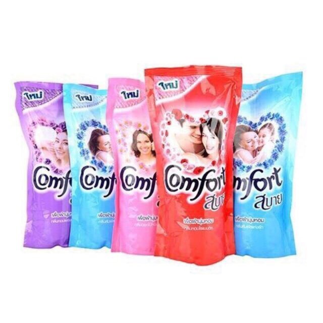COMBO 6 bịch nước xả comfor Thái Lan mỗi bịch 580ml - nước xả comfor thái