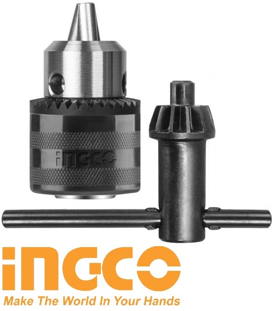 Đầu máy khoan 16mm 13mm key chuck ingco kc1601
