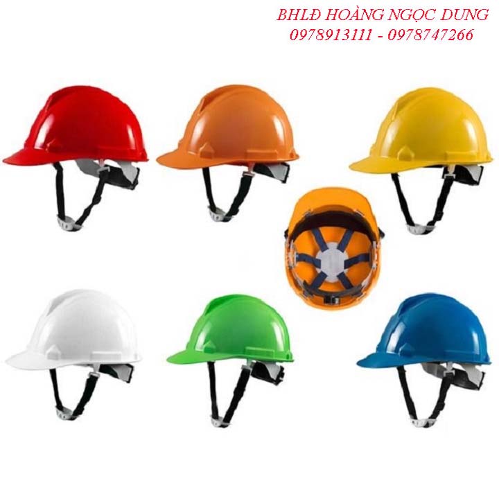 Mũ bảo hộ lao động, Mũ bảo hộ lao động công nhân công trường xây dựng. Mũ, nón bảo hộ lao động công nhân giá rẻ