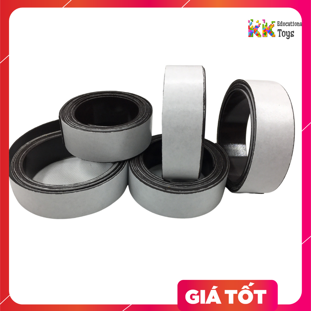 Giáo cụ dạy học: Nam châm dẻo dạng cuộn 2m - KKstore