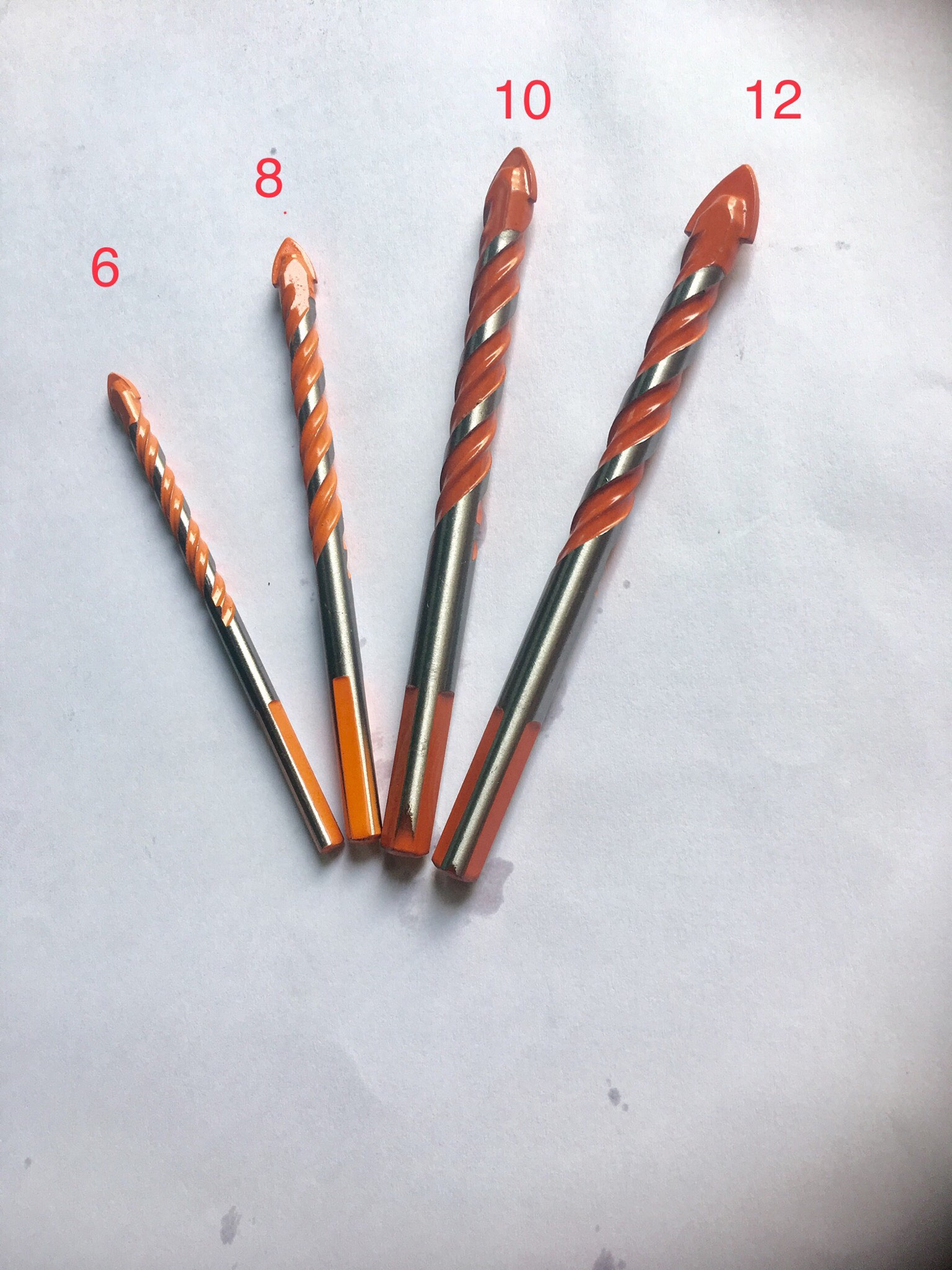 MŨI KHOAN GẠCH MEN, KHOAN ĐÁ , KHOAN TƯỜNG , Không cần chức năng búa