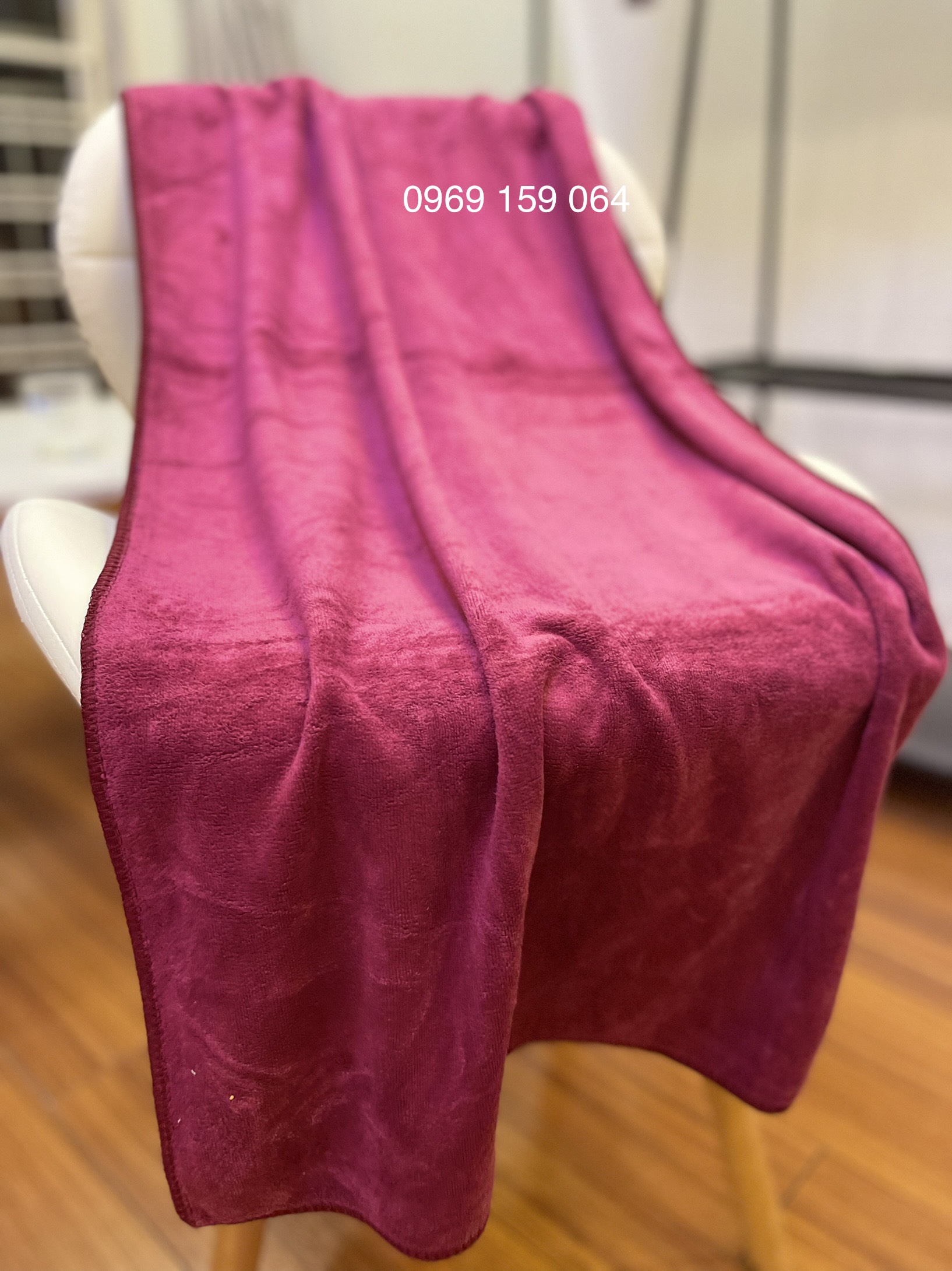 Khăn quấn body spa, khăn tắm salon, kt 70x140 cm