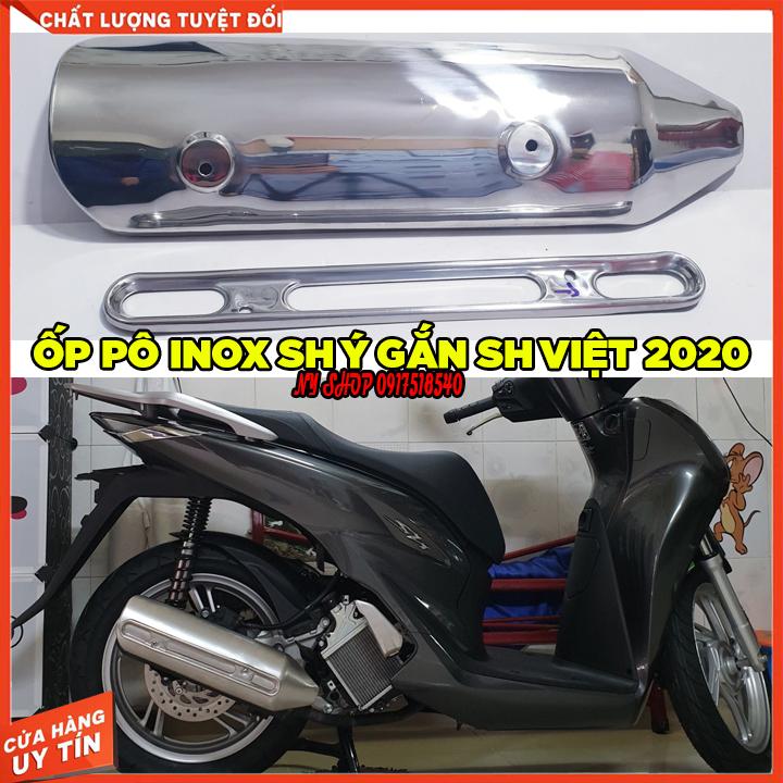 Ốp pô inox sh ý gắn sh 2020 phong cách italia