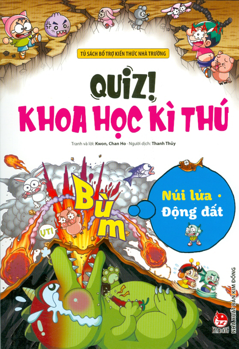 Quiz! khoa học kì thú - núi lửa động đất
