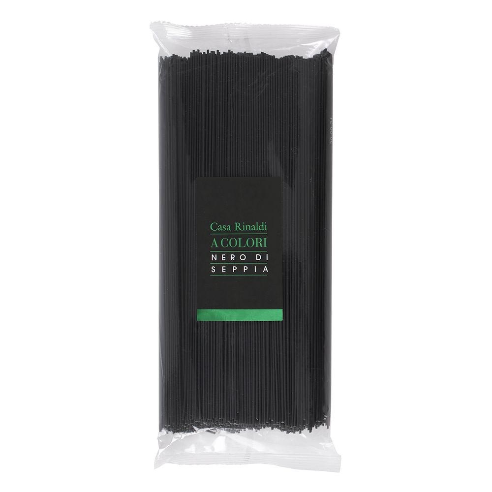Mì Spaghetti Mực Đen Casa Rinaldi 500gr/ Mì Ý Màu Mực Đen Casa Tinaldi/ Mỳ Sợi Đen Spaghetti Casa Rinaldi Nhập Khẩu Ý/ Squid Ink Spaghetti - Nhập Khẩu Ý