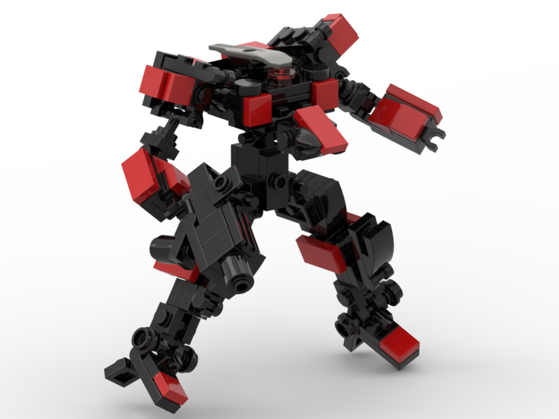 Đồ chơi lắp ráp Non Lego Moc Mech Jet B