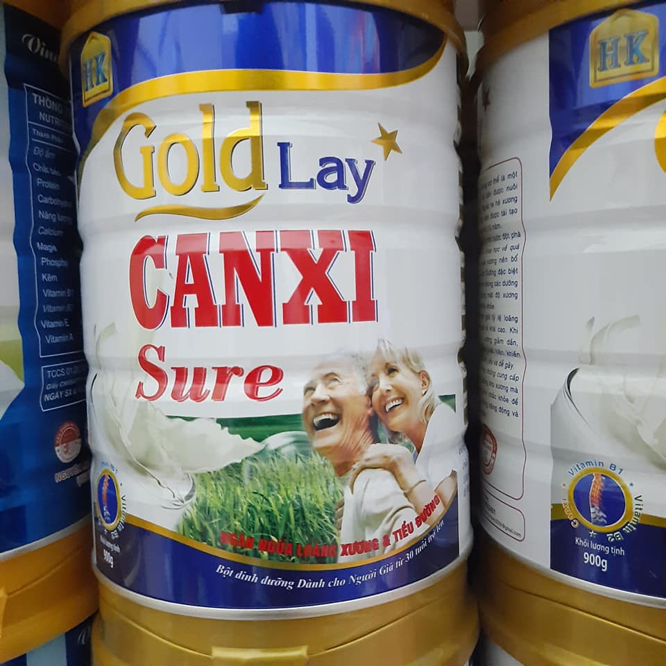 Sữa canxi 900g - Sữa canxi dành cho người già Goldlay canxi 900g