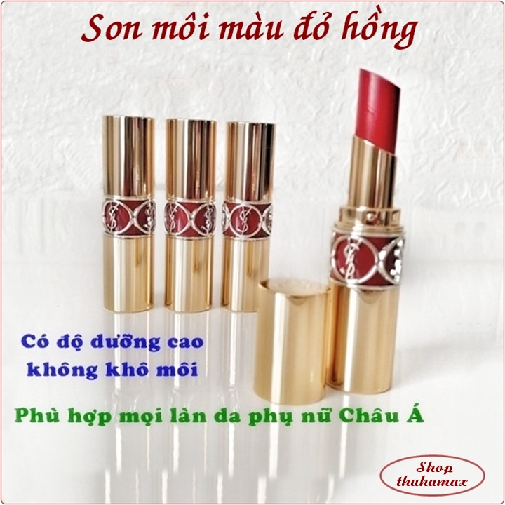 Son môi ysl rouge volupté shine màu 84