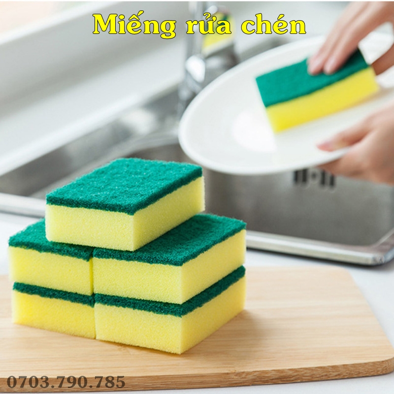 [HCM] Set 3 Miếng cọ rửa chén