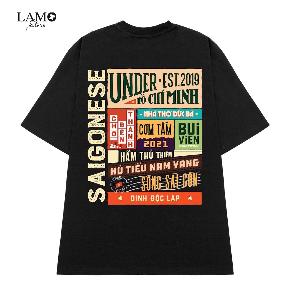 Áo thun under sài gòn - saigon tee- lamo store