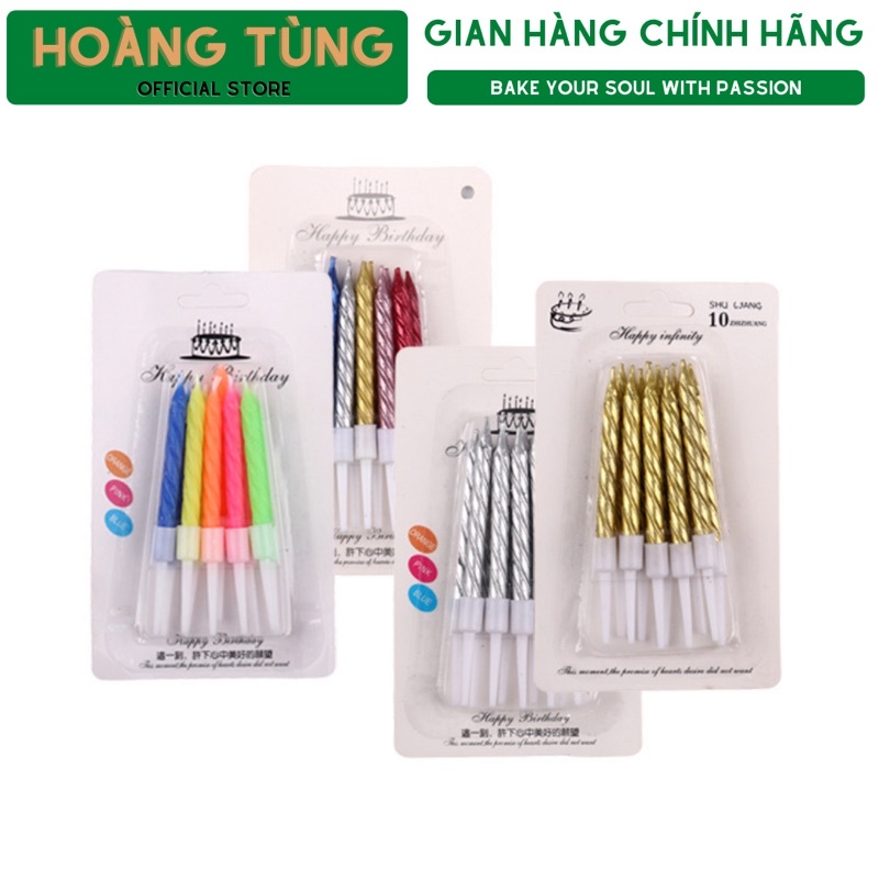 Nến trang trí bánh kem