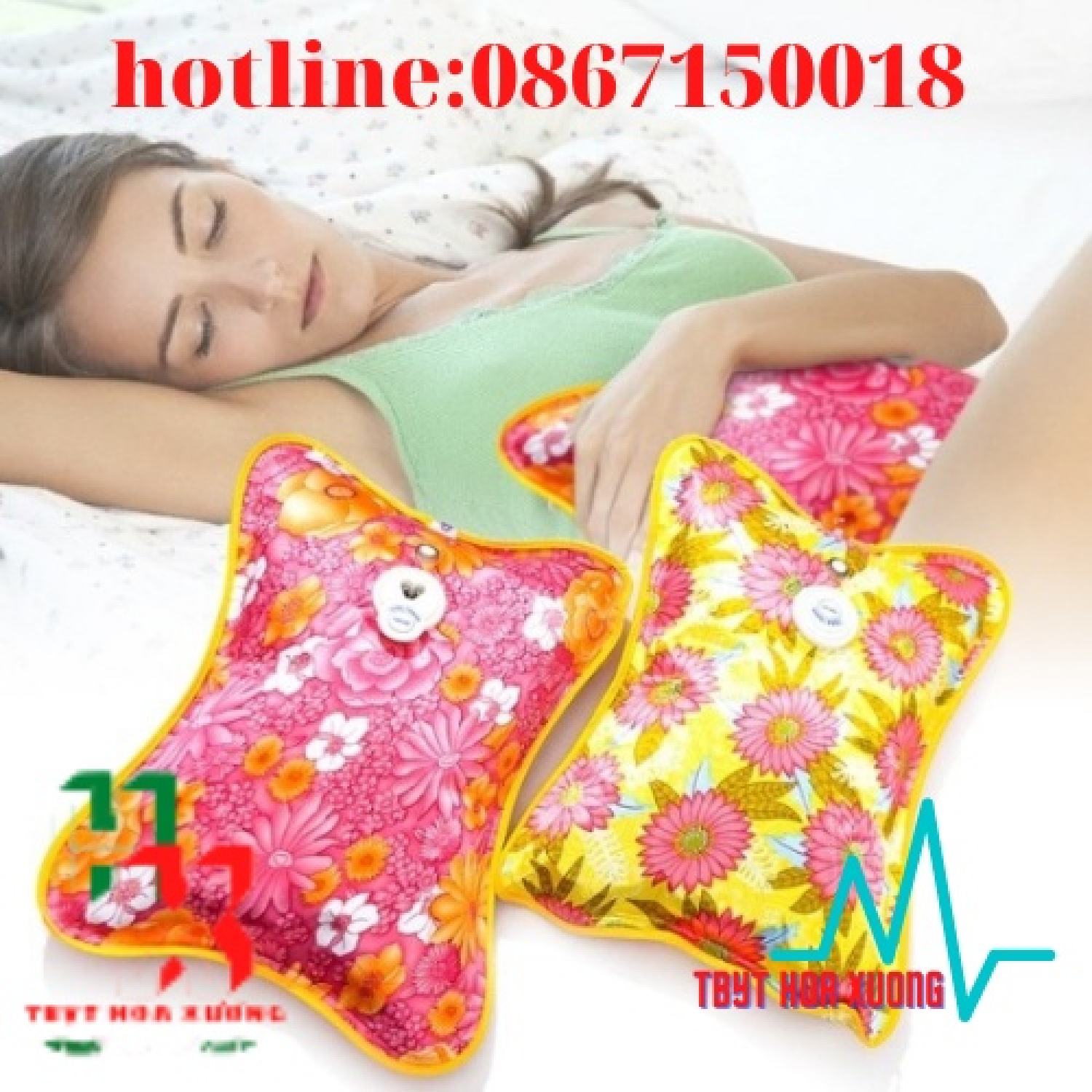 Túi chườm nóng lạnh thiên thanh các cỡ bảo hành 6 tháng