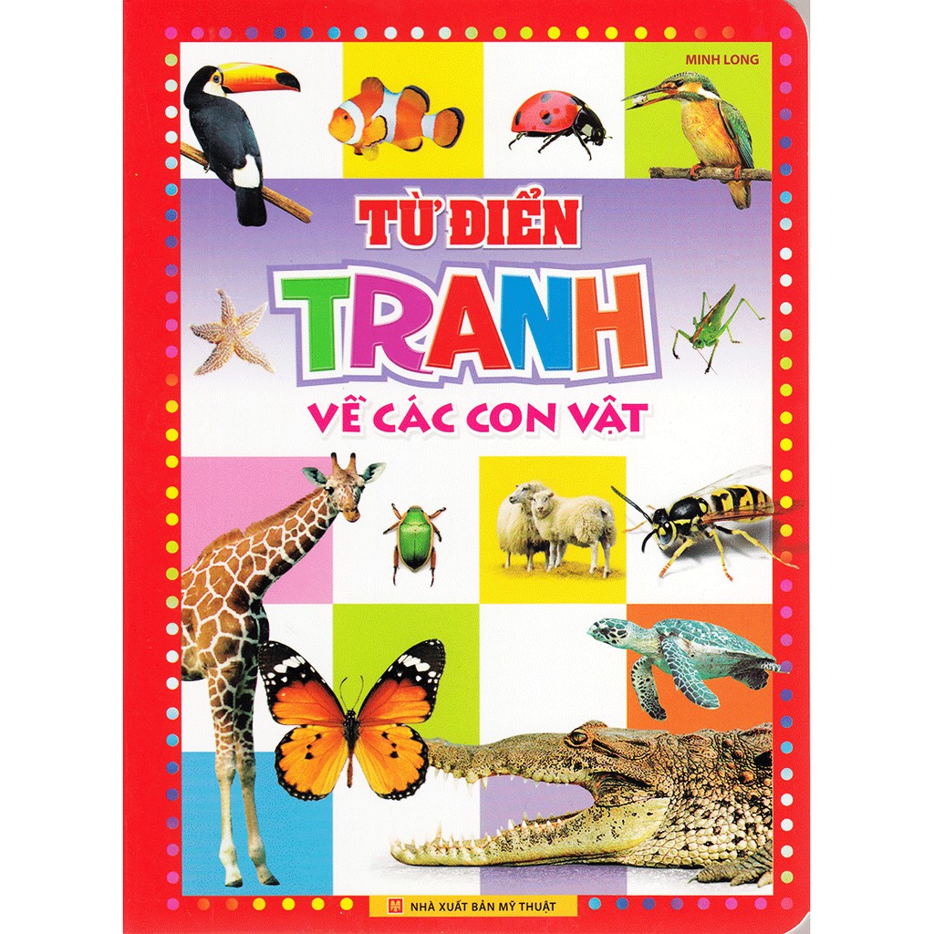 Sách: từ điển tranh về các con vật