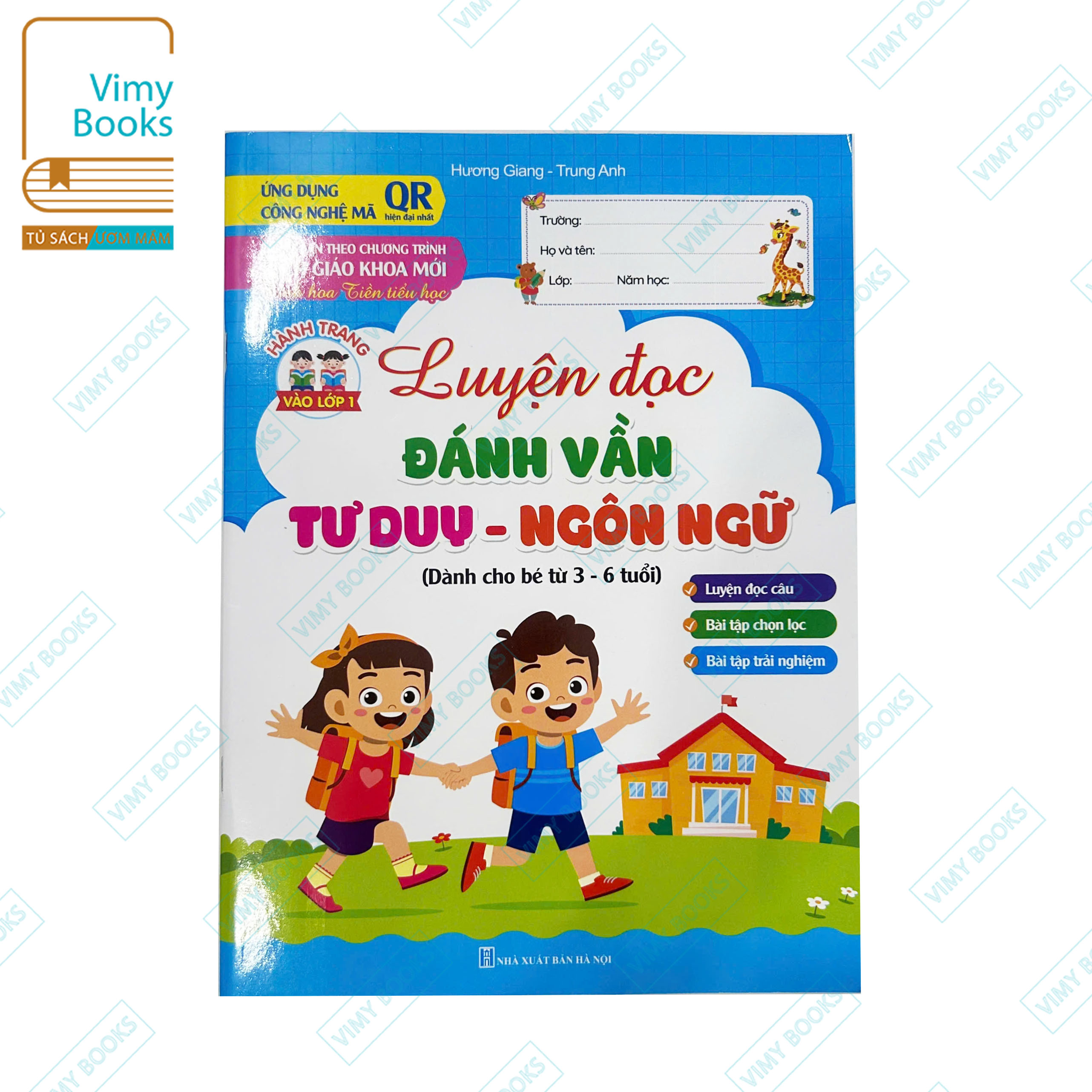 Sách - Luyện Đọc Đánh Vần Tư Duy Ngôn Ngữ - Dành Cho Bé 3-6 Tuổi - Biên Soạn Theo CTSGK Mới - Tinh Hoa Tiền Tiếu Học
