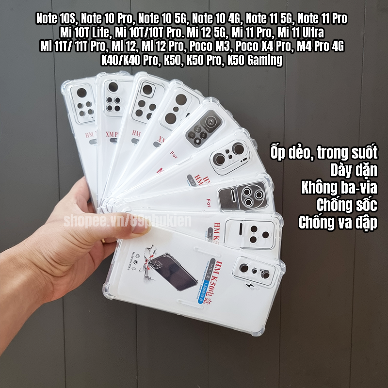 Ốp lưng silicon chống sốc xiaomi k50, k50 pro, k50 gaming, k40/k40 pro, mi 10t/10t pro, mi 11t/ 11t pro, mi 12, note 10s
