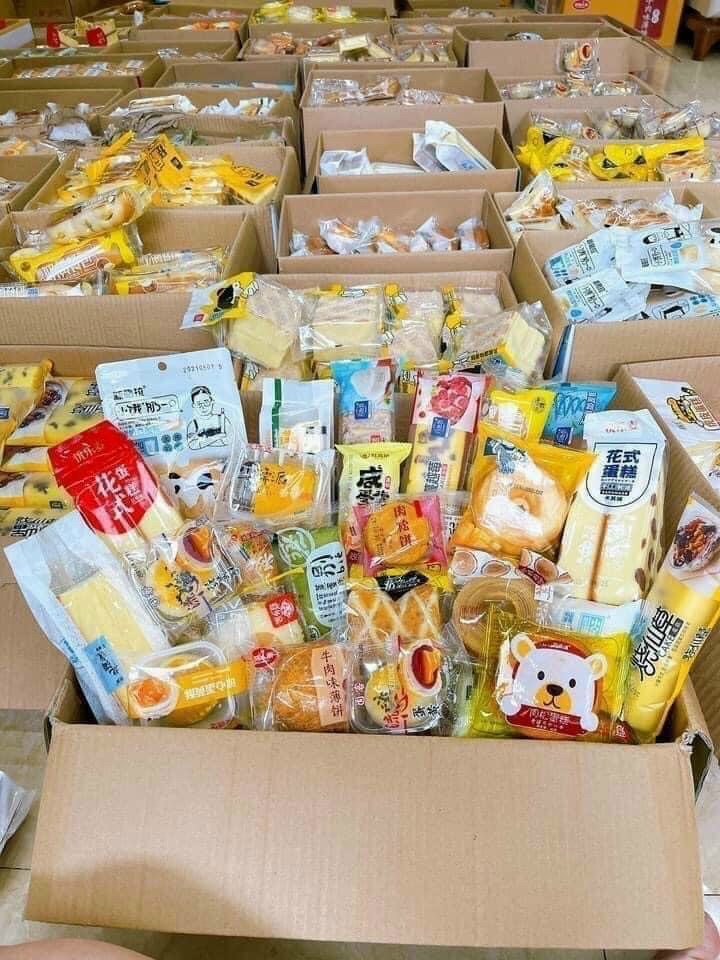 Combo 20 Bánh Tươi Bánh Bông Lan Đài Loan (16 - 20 Vị) Bánh Mix