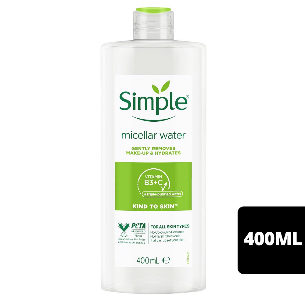 Siêu thị WinMart -Nước tẩy trang Simple micellar cấp ẩm tức thì 400ml