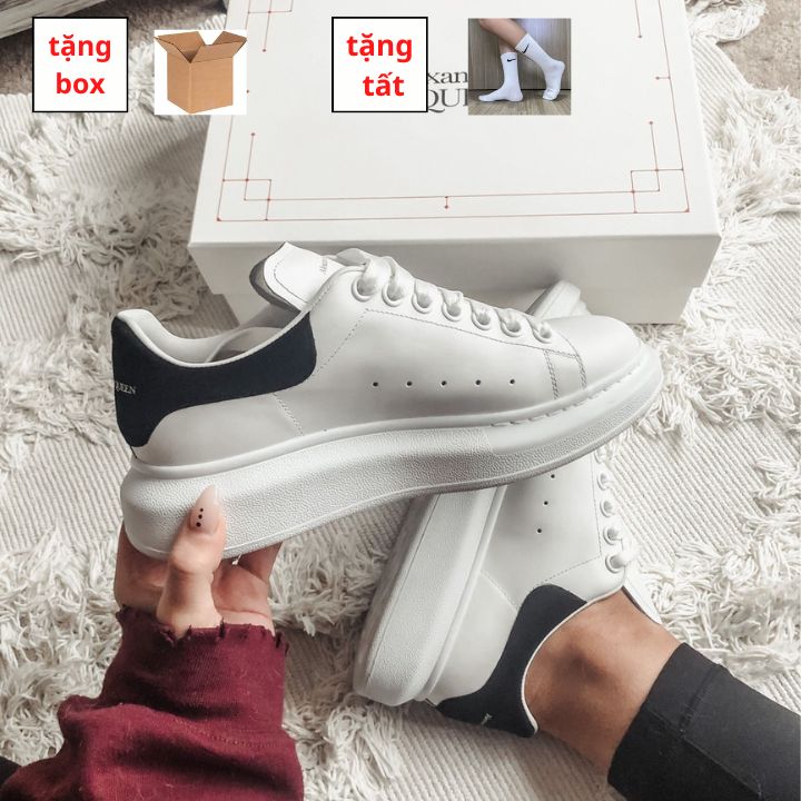 Giày sneaker mcq,giày mc queen trắng nam nữ full box, full bill, full size