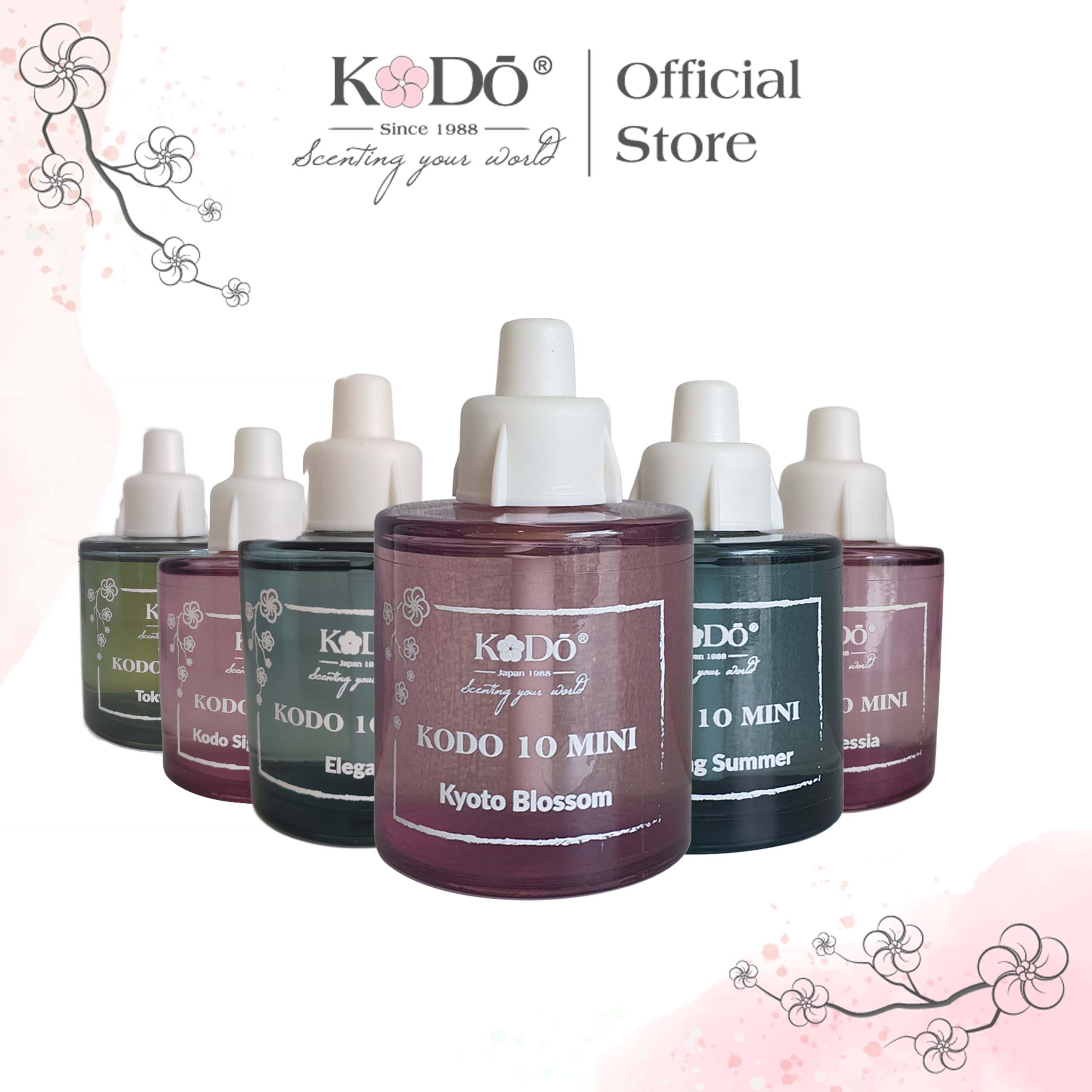 [Refill] Tinh dầu nước hoa chuyên dụng cho máy KD Mini10 - 85ml - 6 mùi hương đặc trưng