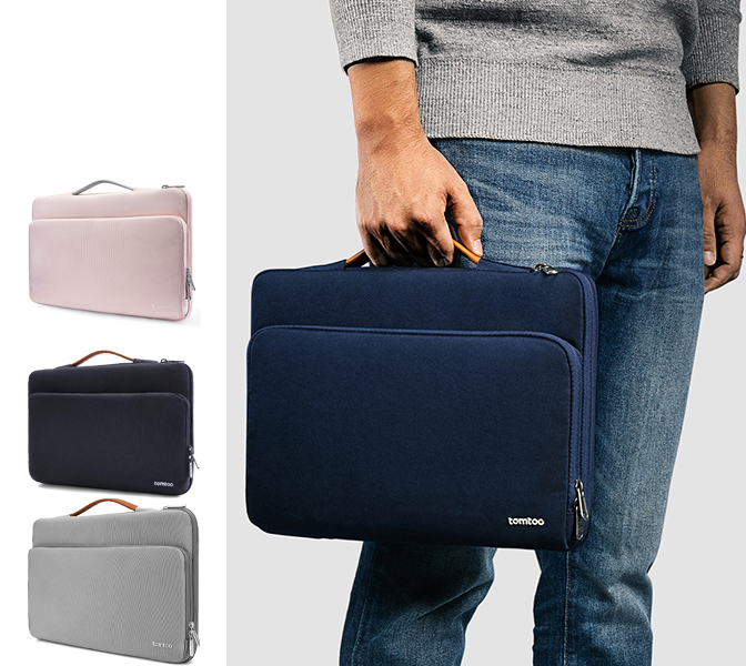 Túi chống sốc xách tay Tomtoc Briefcase Macbook 13/15/16" - Hàng Chính Hãng