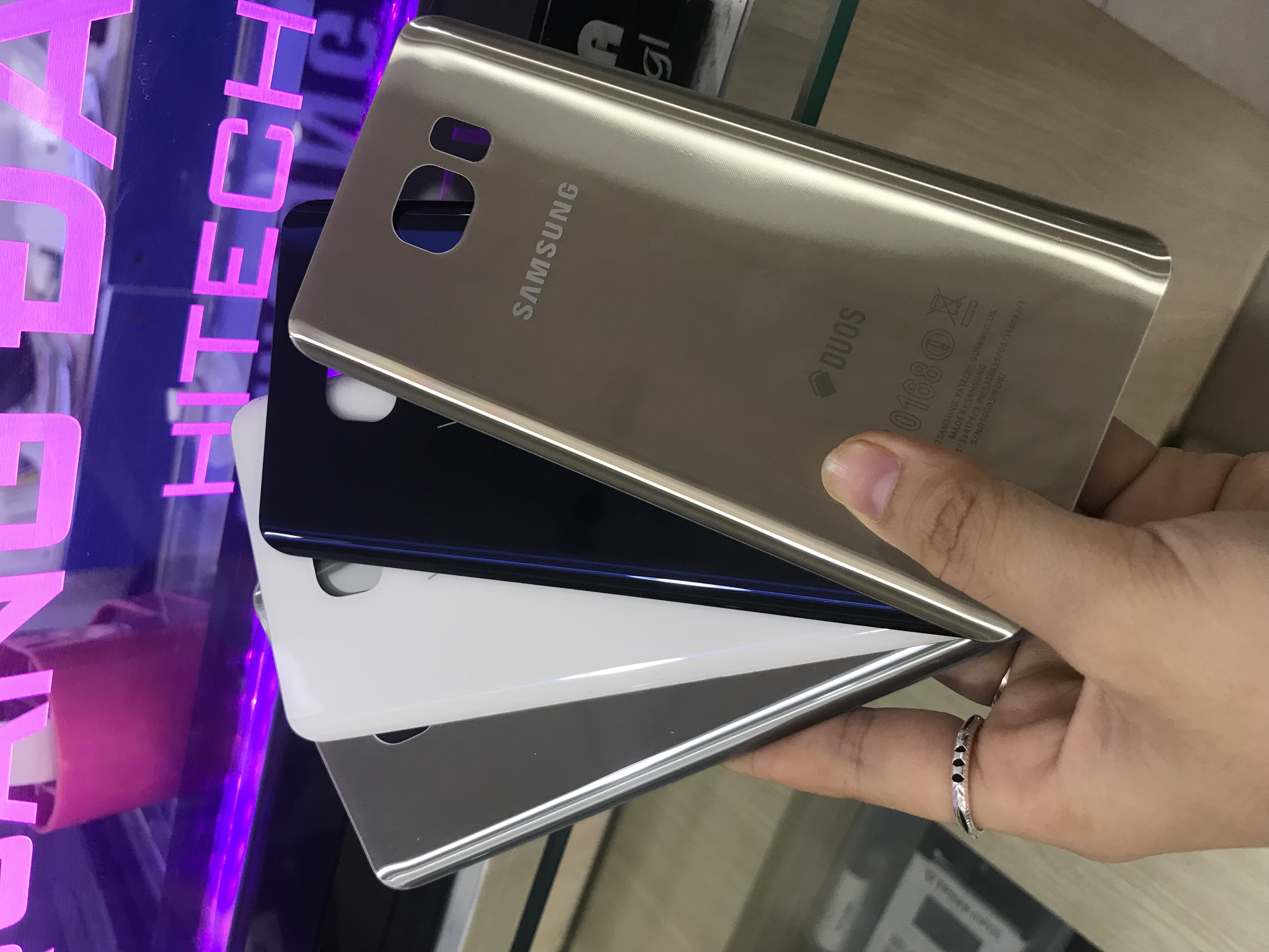Nắp lưng Sau  thay thế cho Samsung Galaxy Note 5 - Nắp zin có ime