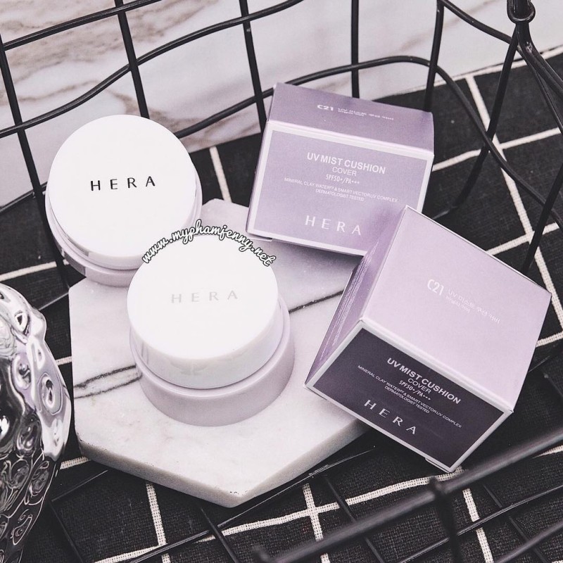 Phấn nước hera tặng kèm lõi sơ cua