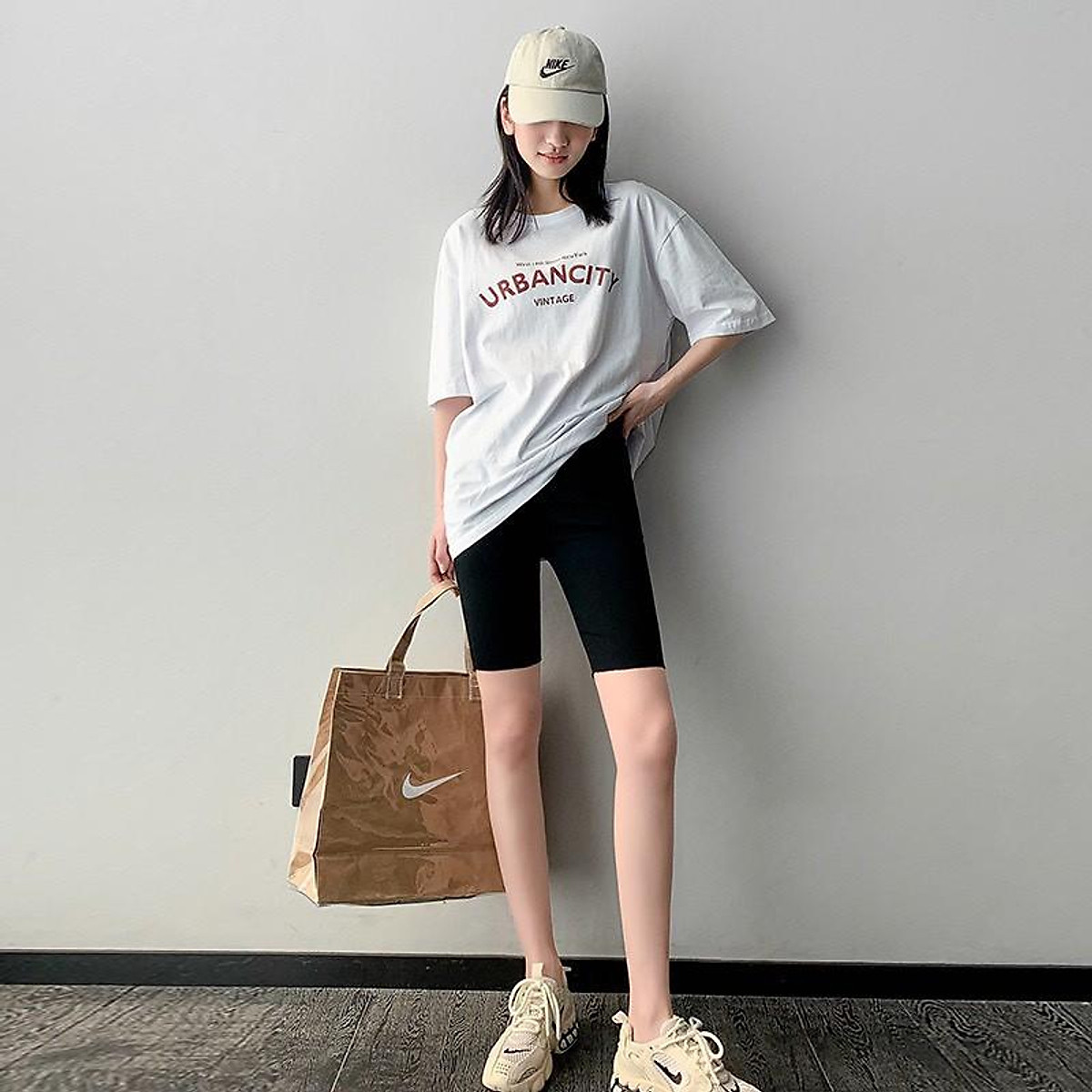 Quần legging lửng , quần nâng mông cạp cao siêu hot siêu co giãn Callm