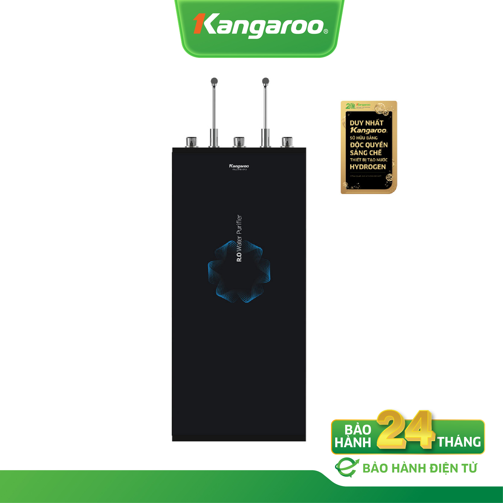 [LẮP ĐẶT MIỄN PHÍ] Máy lọc nước Kangaroo Hydrogen Infinity nóng lạnh 9 lõi KG09N8