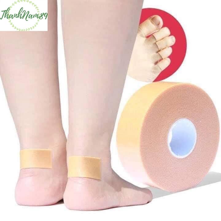 Băng dán ơ gâu cuộn, mang đi mọi lúc mọi nơi, dày 2,5cm bảo vệ chân tối ưu - thanhnam89