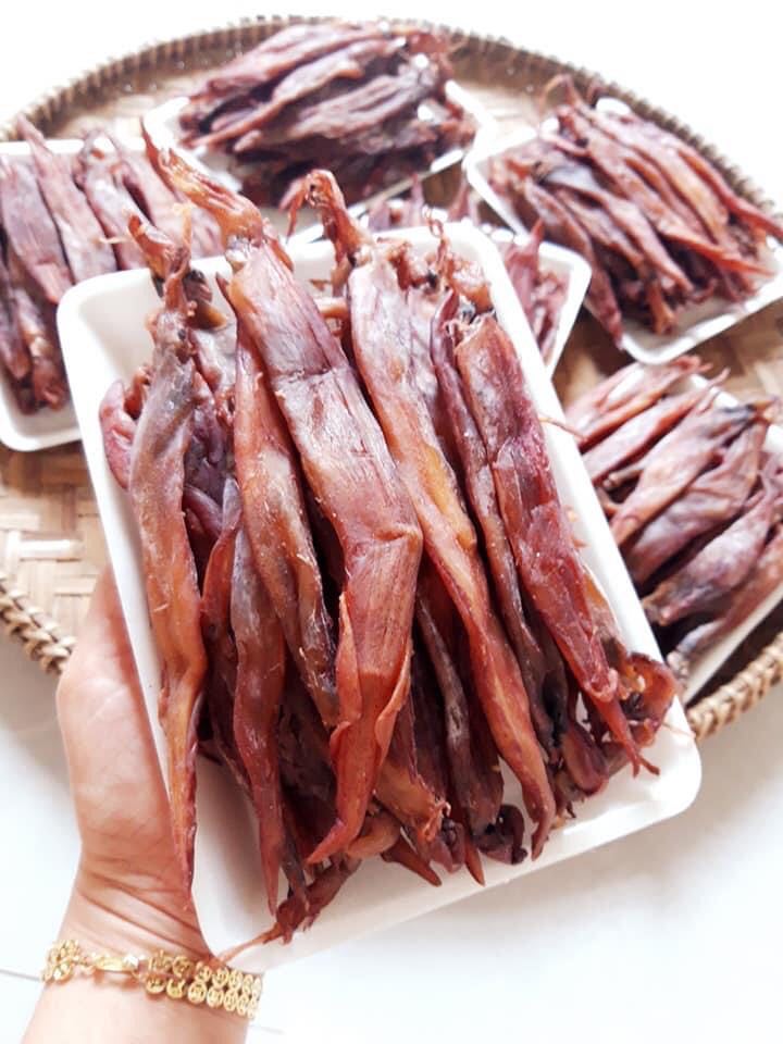 Mực Muối Cơm Sữa 200gr nhà làm thơm ngon