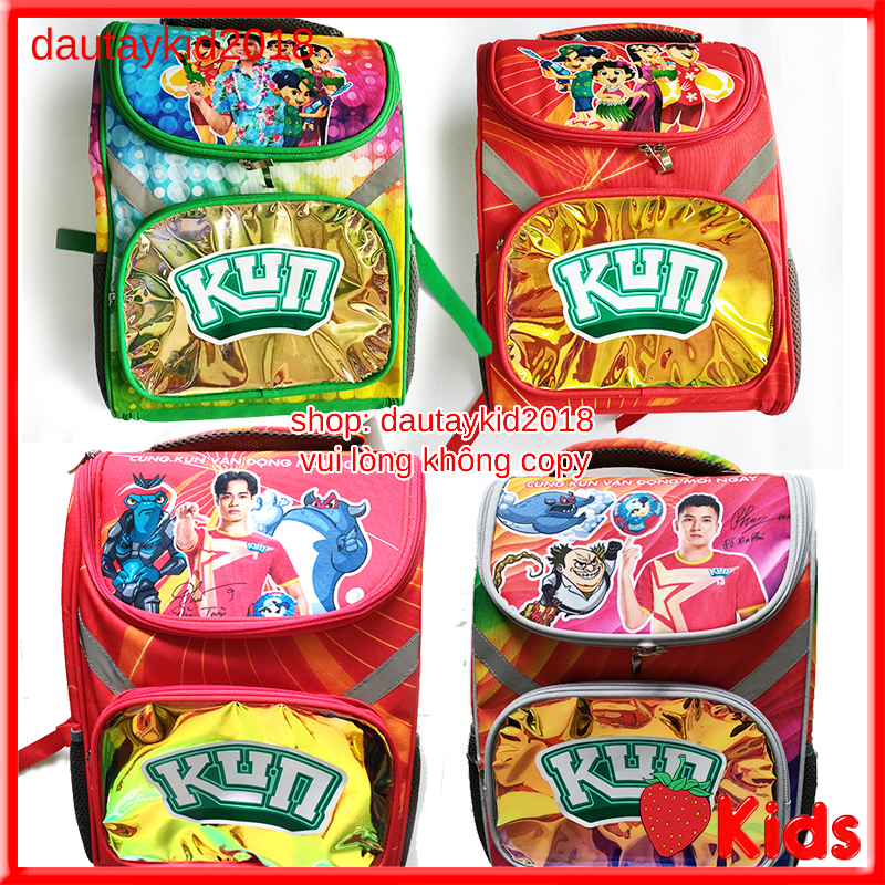 Balo kun chống gù lưng hàng khuyến mãi sữa kun